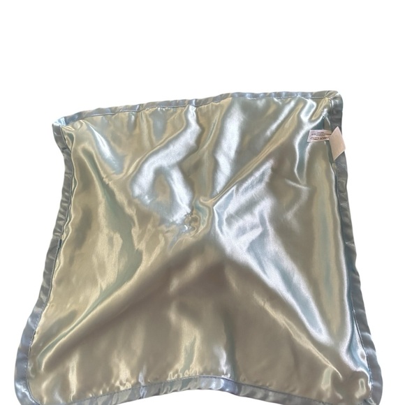 Family Christian Blue Elephant Lovey Security Blanket Embroidered Jesus Loved Me - Picture 2 of 5